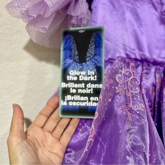 Disney Princess Rapunzel Girls Dress Size Medium - Picture 8 of 8